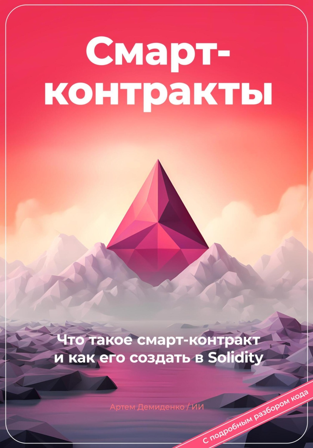 Обложка книги «Смарт-контракты. Что такое смарт-контракт и как его создать в Solidity. С подробным разбором кода»