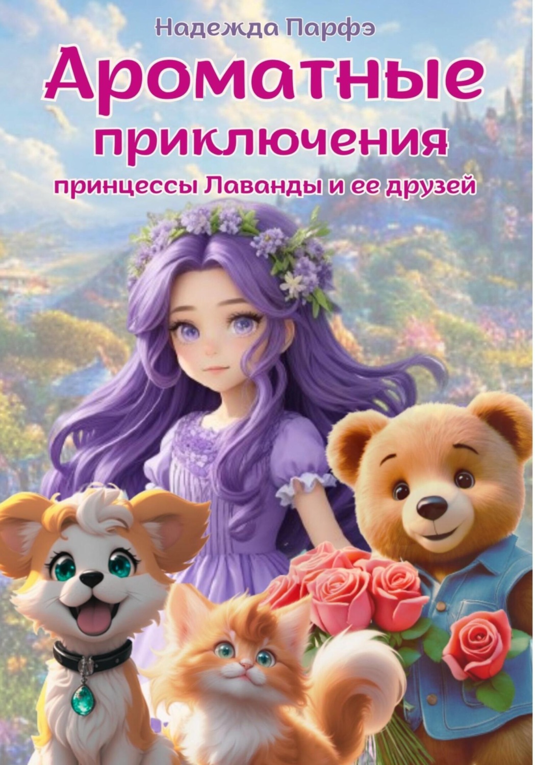 Обложка книги «Ароматные приключения принцессы Лаванды и ее друзей»