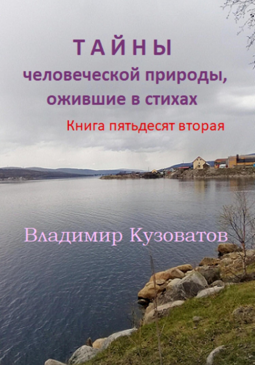 Обложка книги «Тайны человеческой природы, ожившие в стихах. Книга пятьдесят вторая»