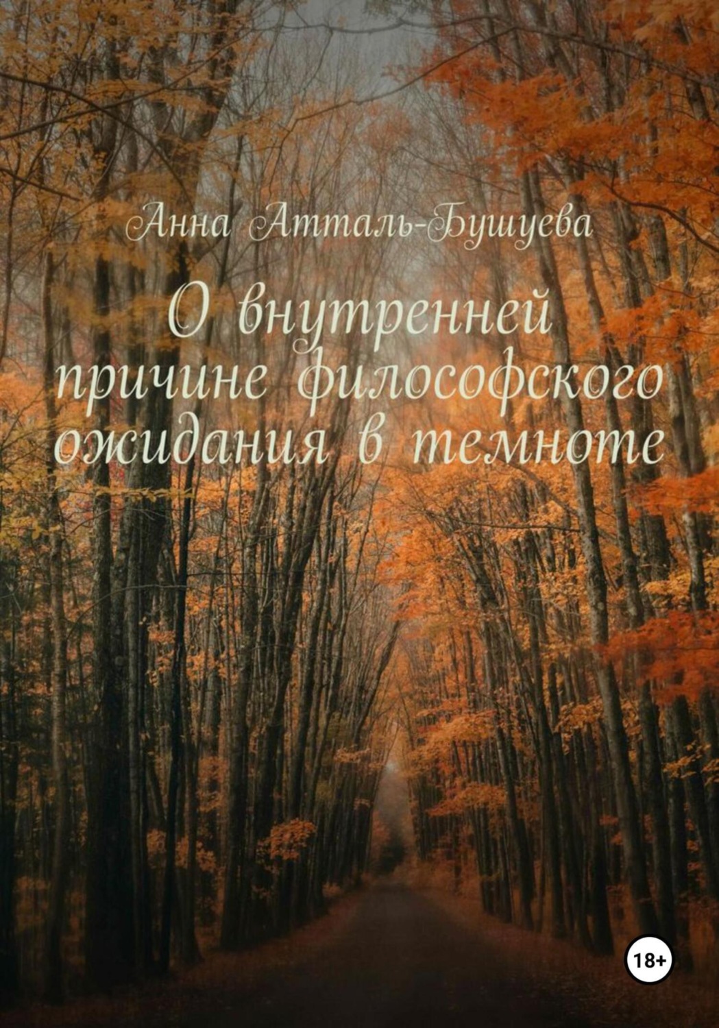 Обложка книги «О внутренней причине философского ожидания в темноте»