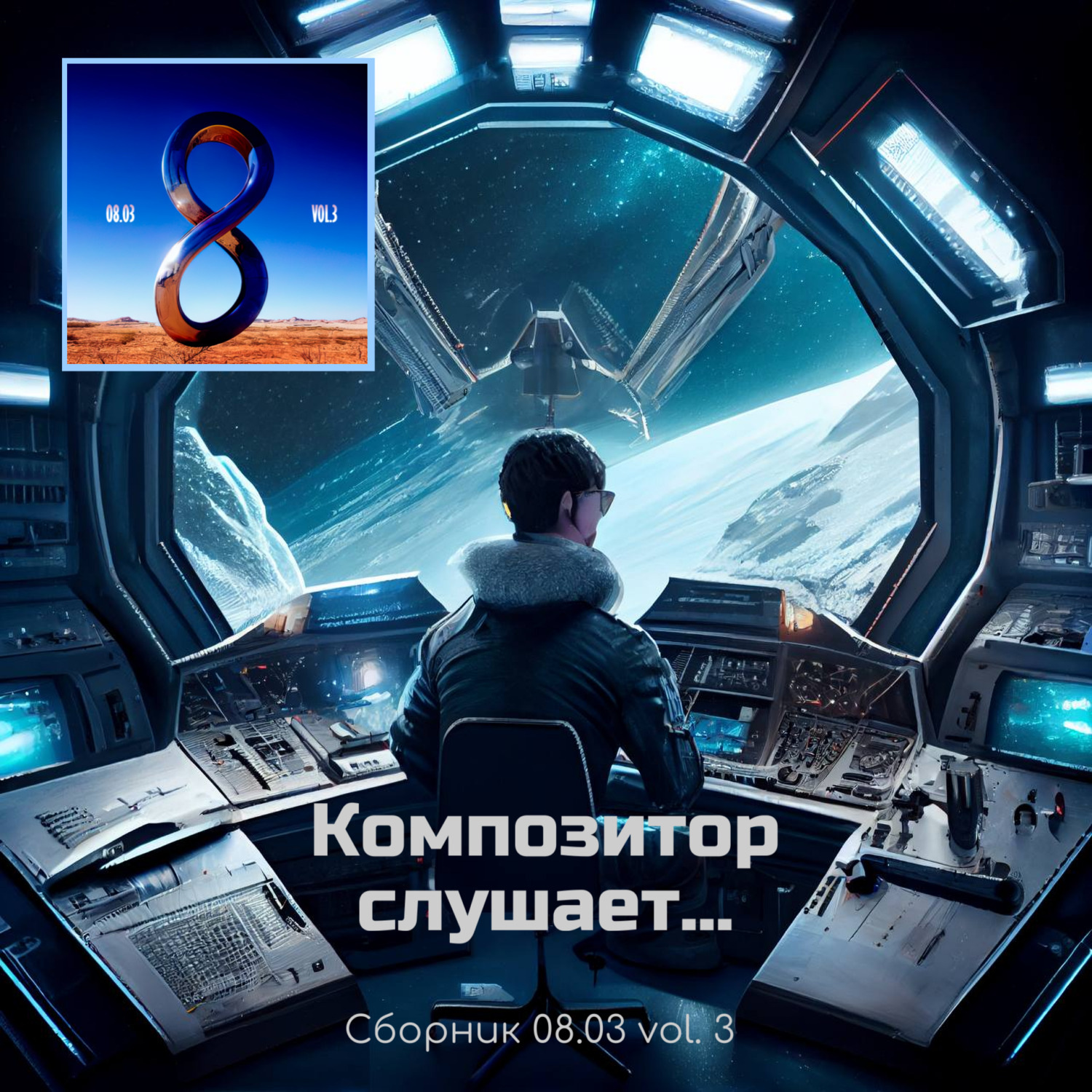 Обложка книги «Композитор слушает... Сборник 08.03 vol.3»
