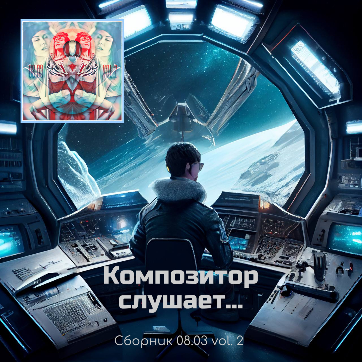 Обложка книги «Композитор слушает... Сборник 08.03 vol.2»