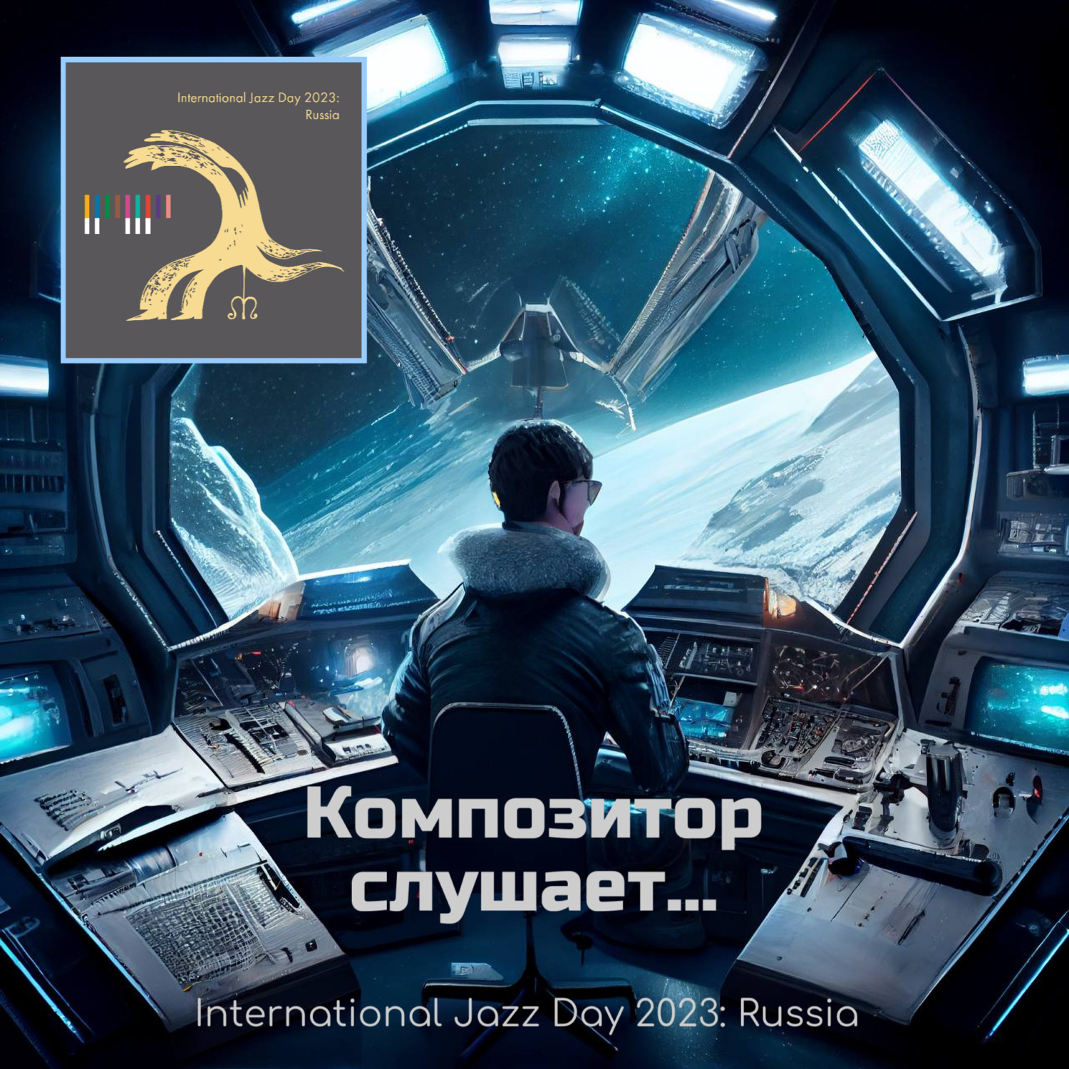 Обложка книги «Композитор слушает... International Jazz Day 2023: Russia»