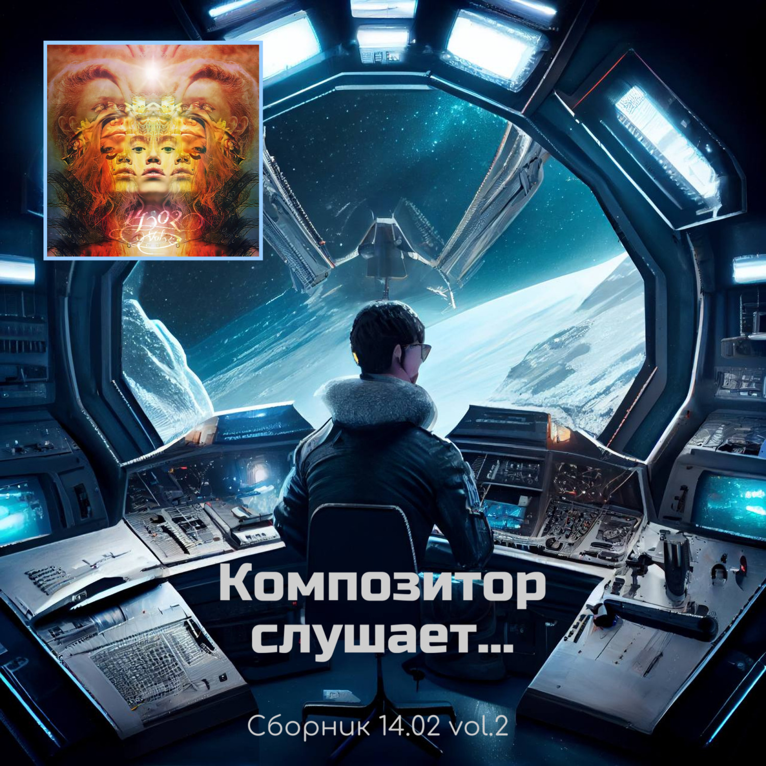 Обложка книги «Композитор слушает... Сборник 14.02 vol.2»