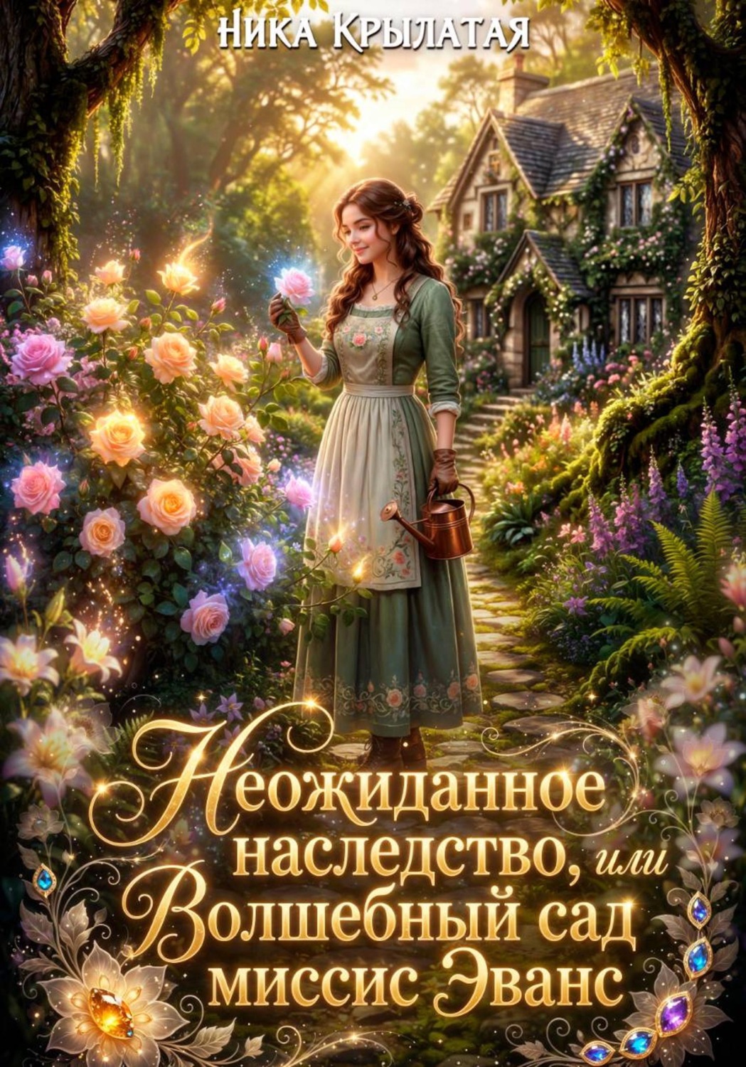 Обложка книги «Неожиданное наследство, или Волшебный сад миссис Эванс»