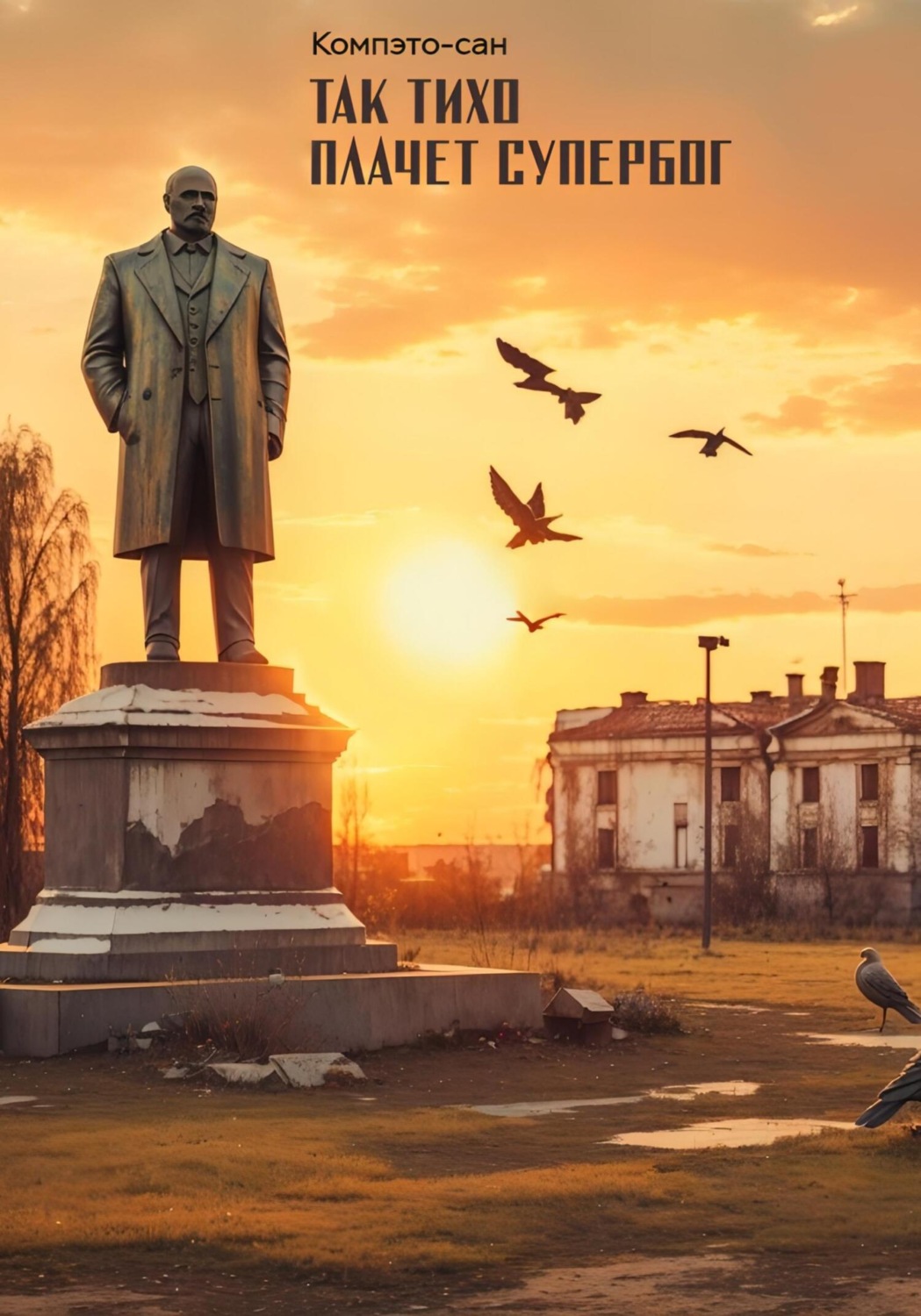 Обложка книги «Так тихо плачет супербог»