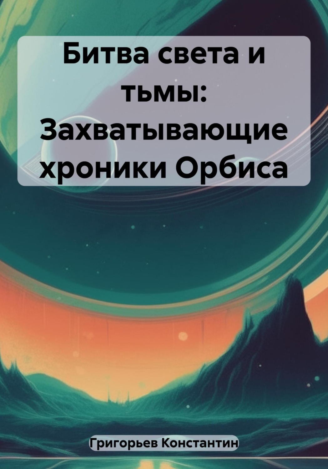 Обложка книги «Битва света и тьмы: Захватывающие хроники Орбиса»