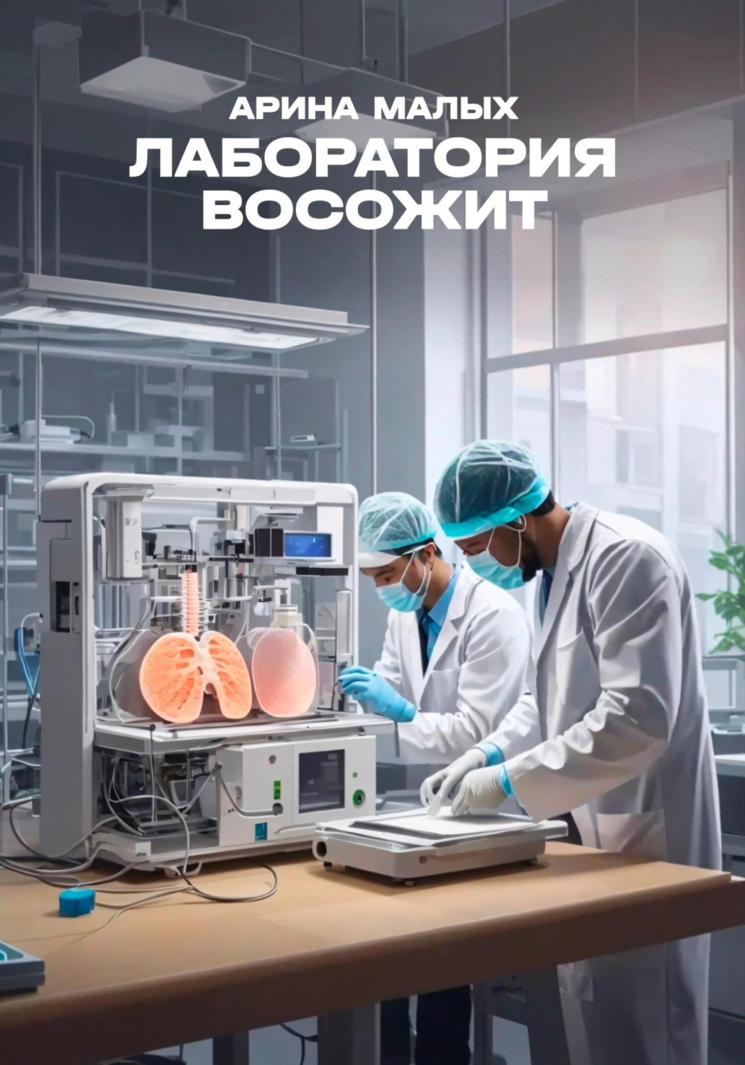 Обложка книги «Лаборатория ВОСОЖИТ. Фантастический рассказ»