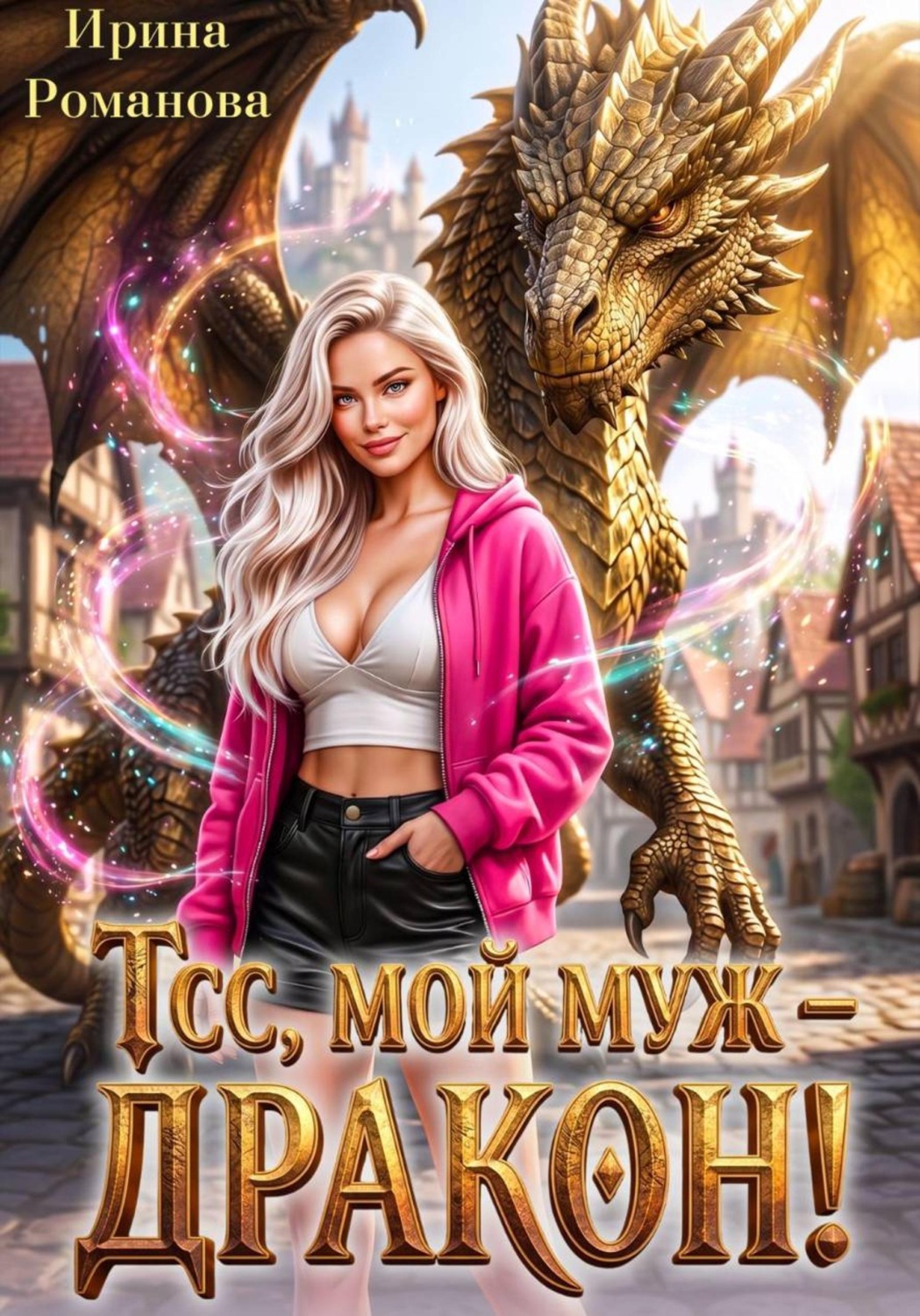 Обложка книги «Тсс, мой муж – дракон!»