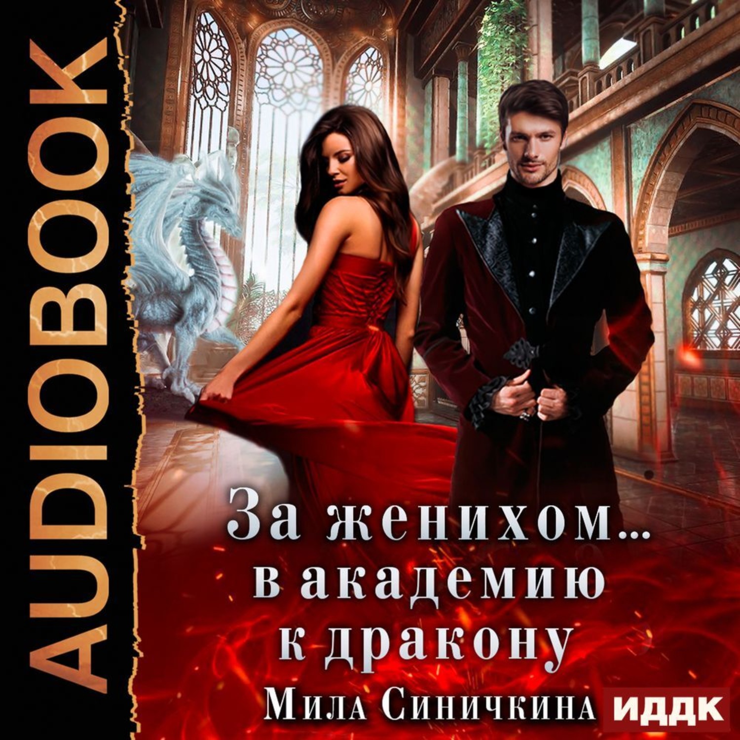 Обложка книги «За женихом… в академию к дракону»