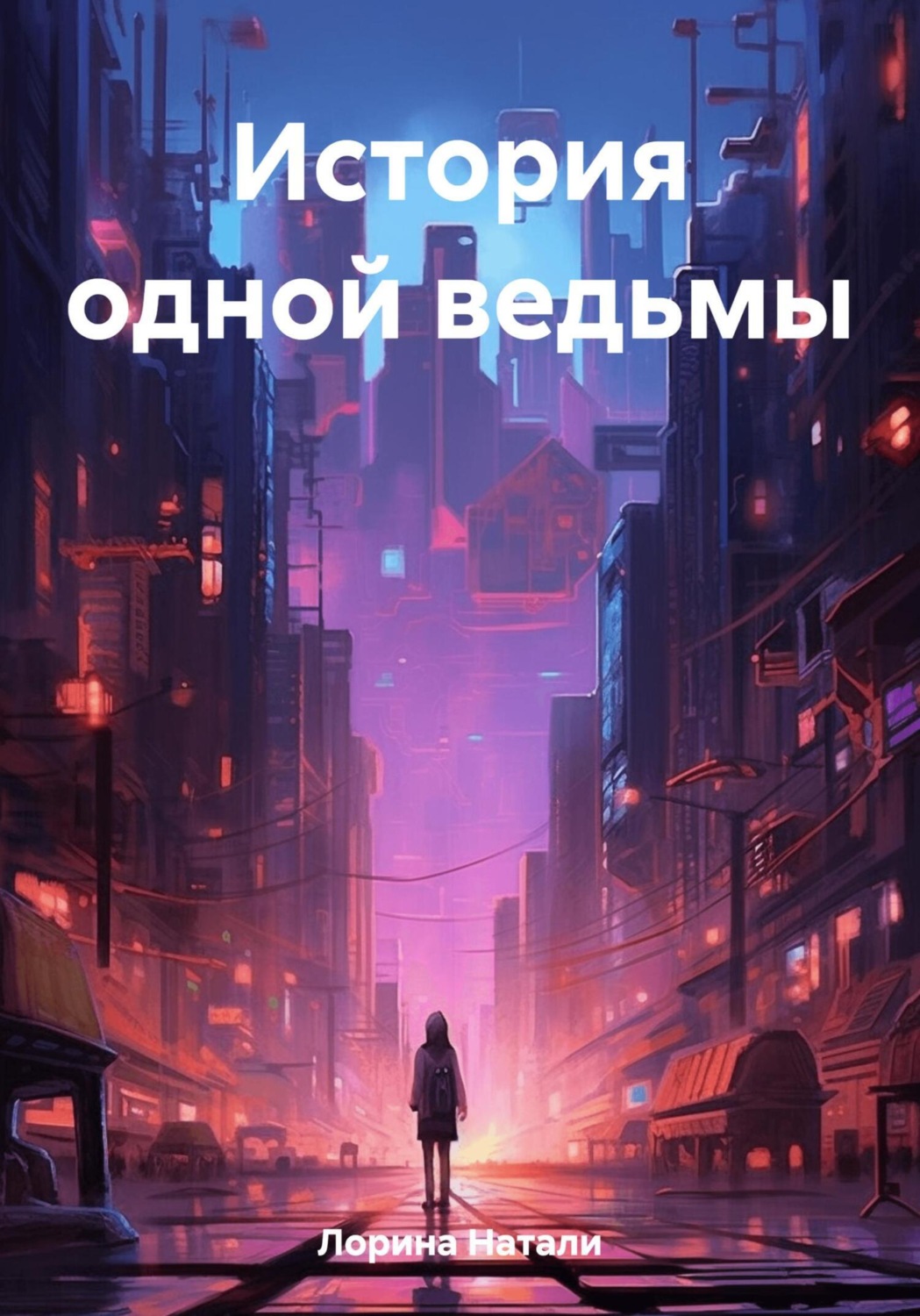 Обложка книги «История одной ведьмы»