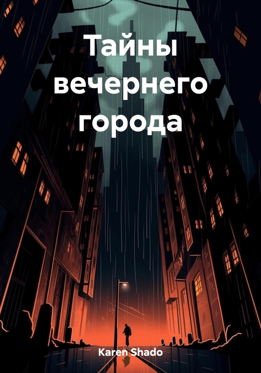 Обложка книги «Тайны вечернего города»