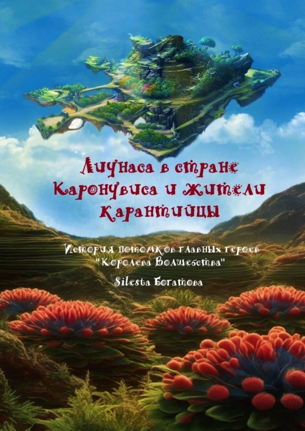 Обложка книги «Лиунаса в стране Каронувиса и жители карантийцы»