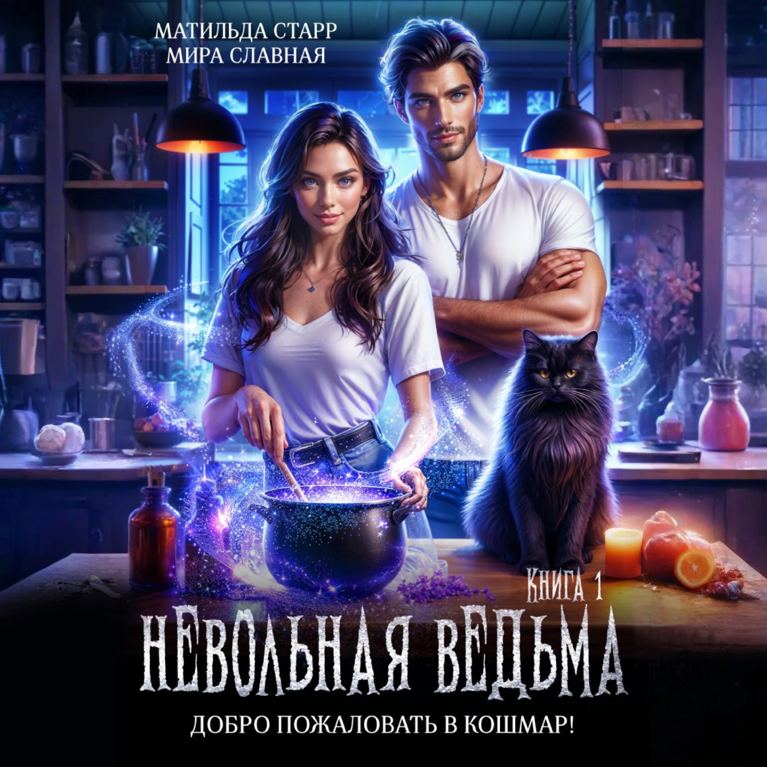 Обложка книги «Невольная ведьма. Добро пожаловать в кошмар»