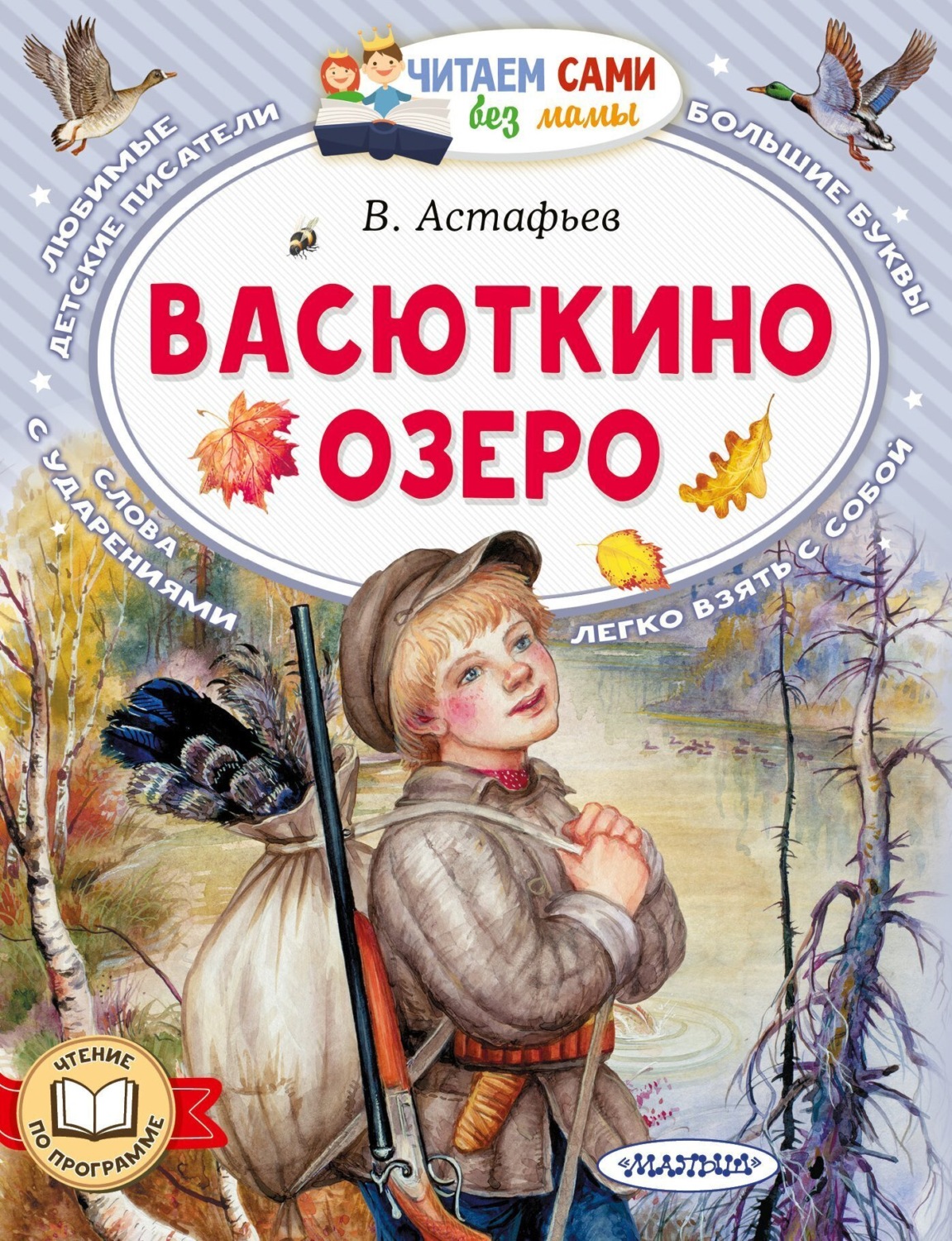 Обложка книги «Васюткино озеро»