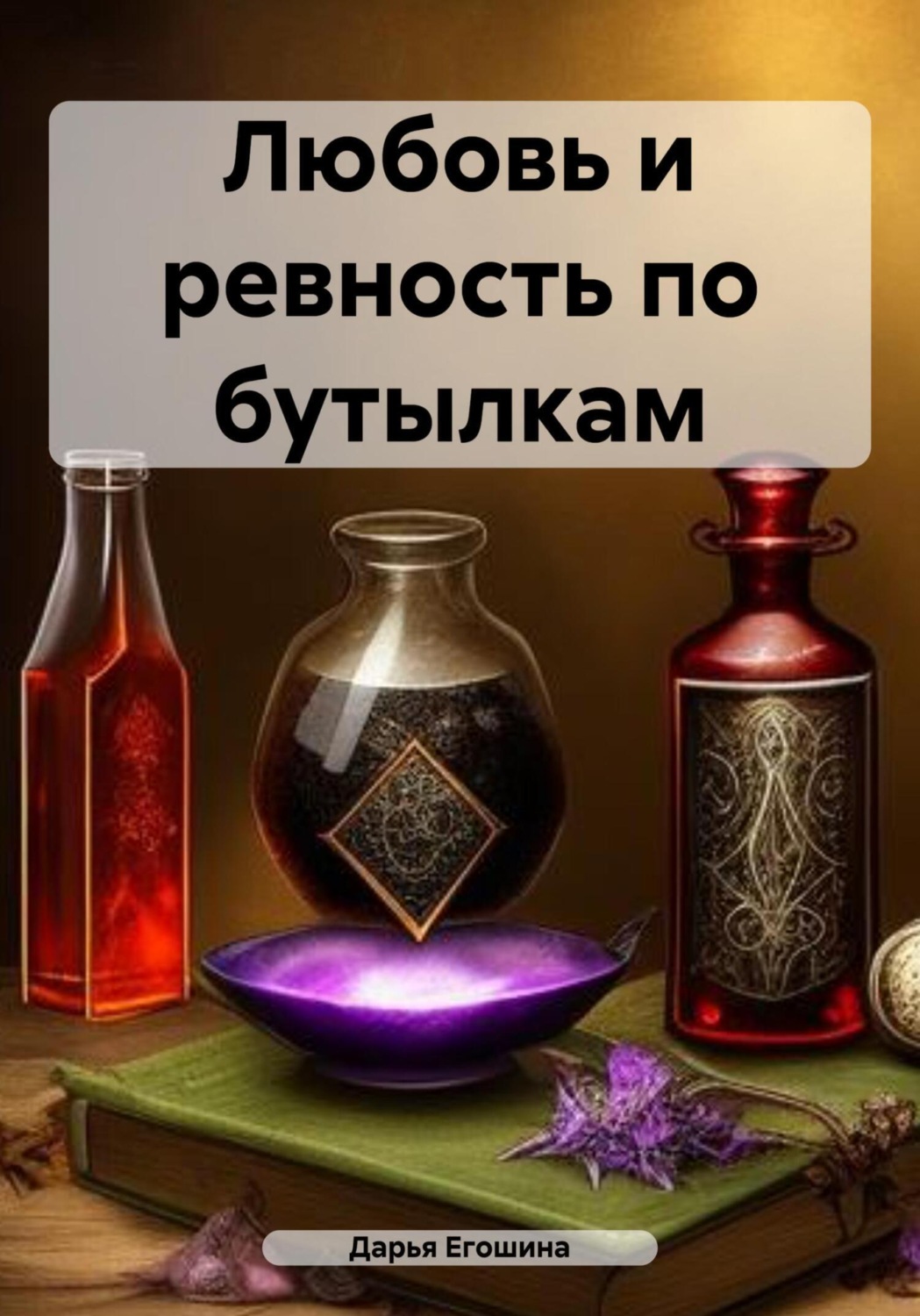 Обложка книги «Любовь и ревность по бутылкам»