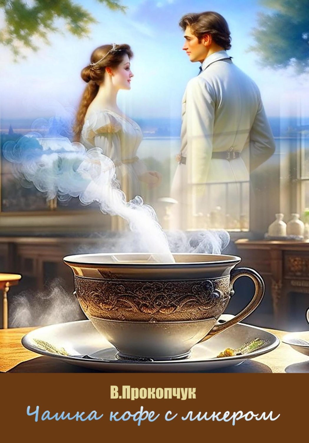 Обложка книги «Чашка кофе с ликером»