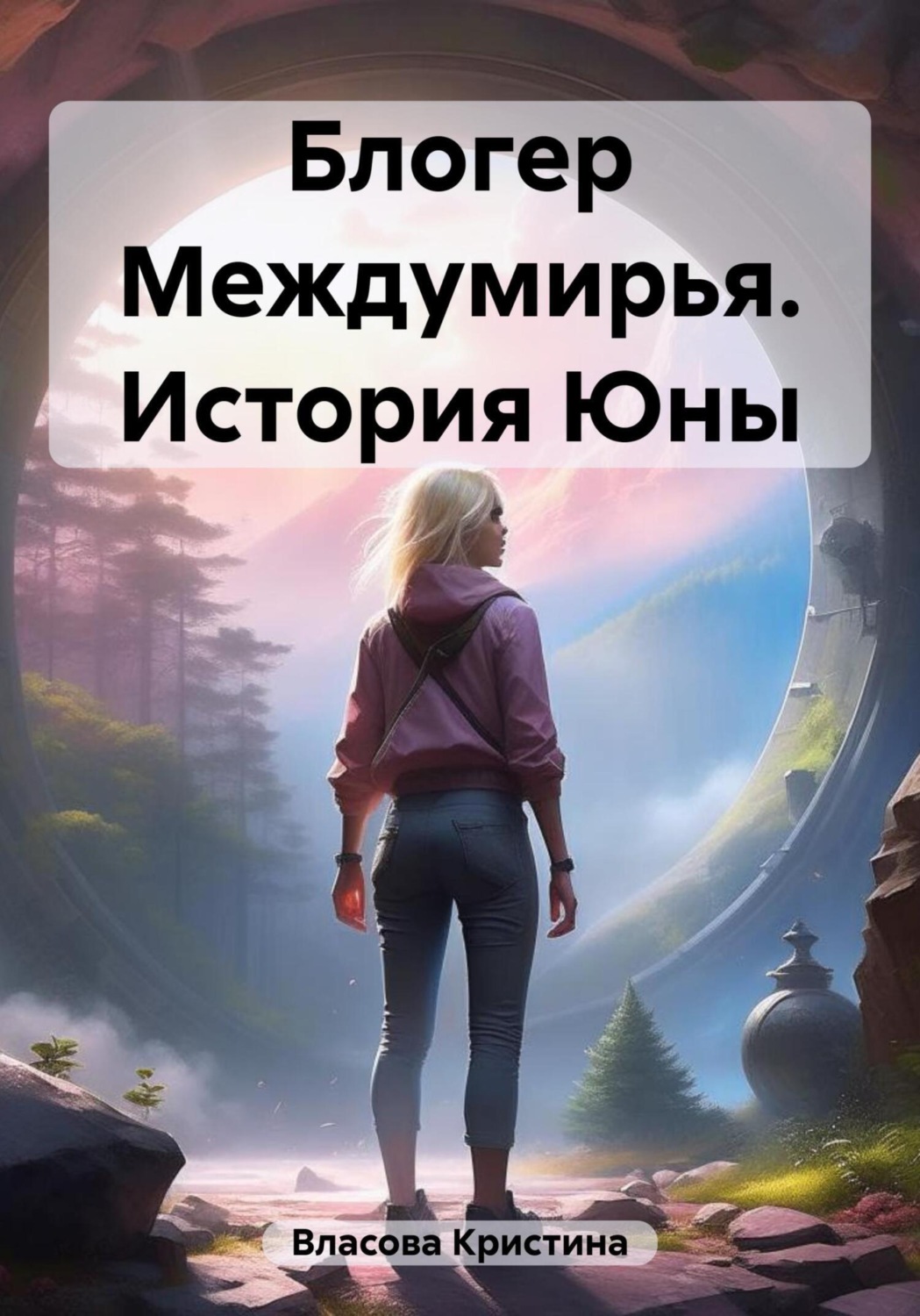 Обложка книги «Блогер Междумирья. История Юны»