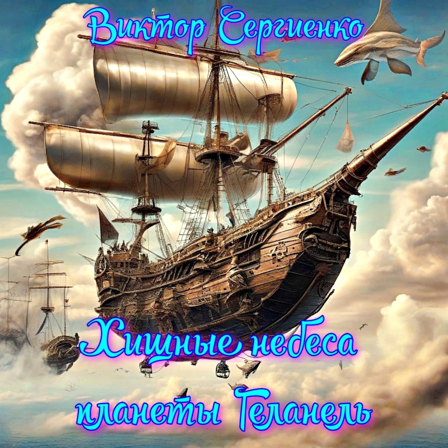 Обложка книги «Хищные небеса планеты Геланель»