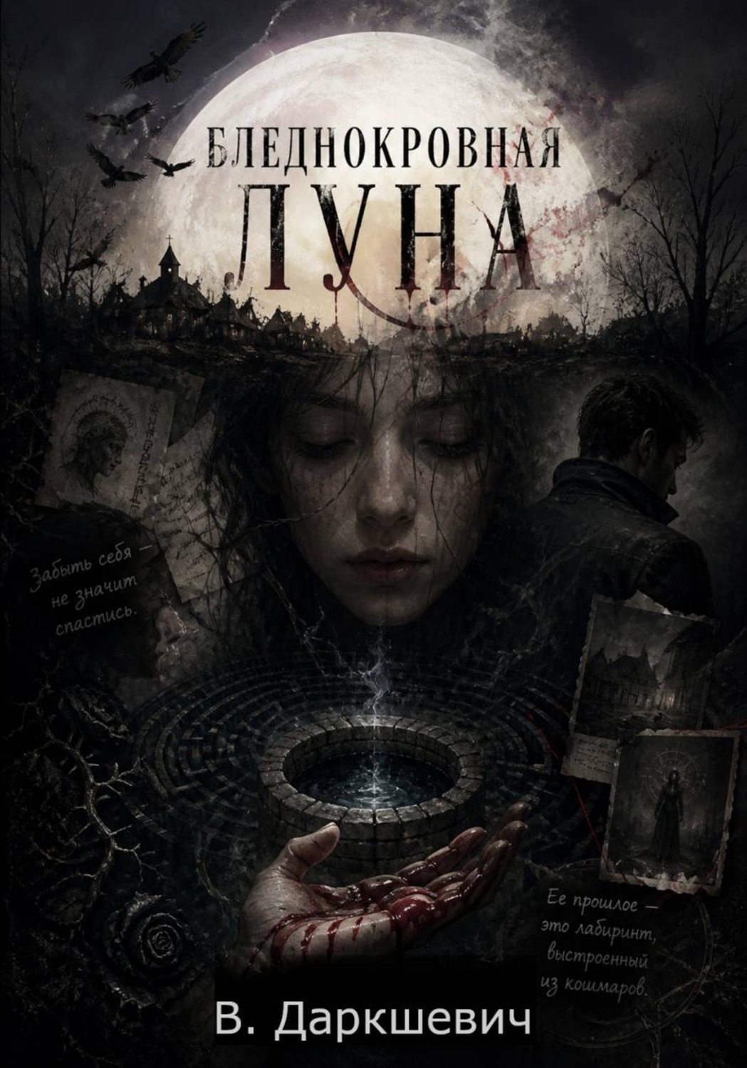 Обложка книги «Бледнокровная Луна»