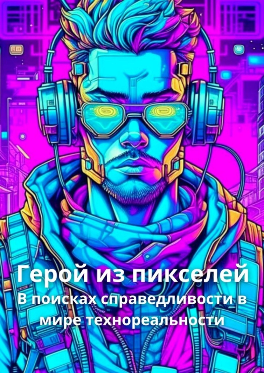 Обложка книги «Герой из пикселей. В поисках справедливости в мире технореальности»