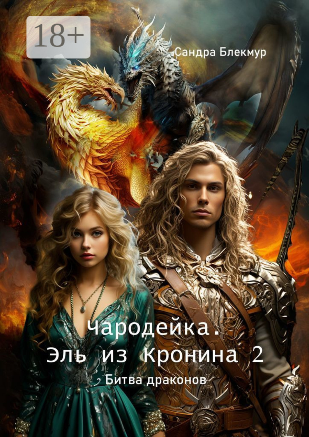 Обложка книги «Чародейка. Эль из Кронина – 2. Битва драконов»