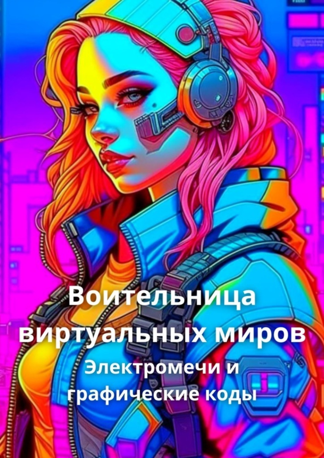 Обложка книги «Воительница виртуальных миров. Электромечи и графические коды»