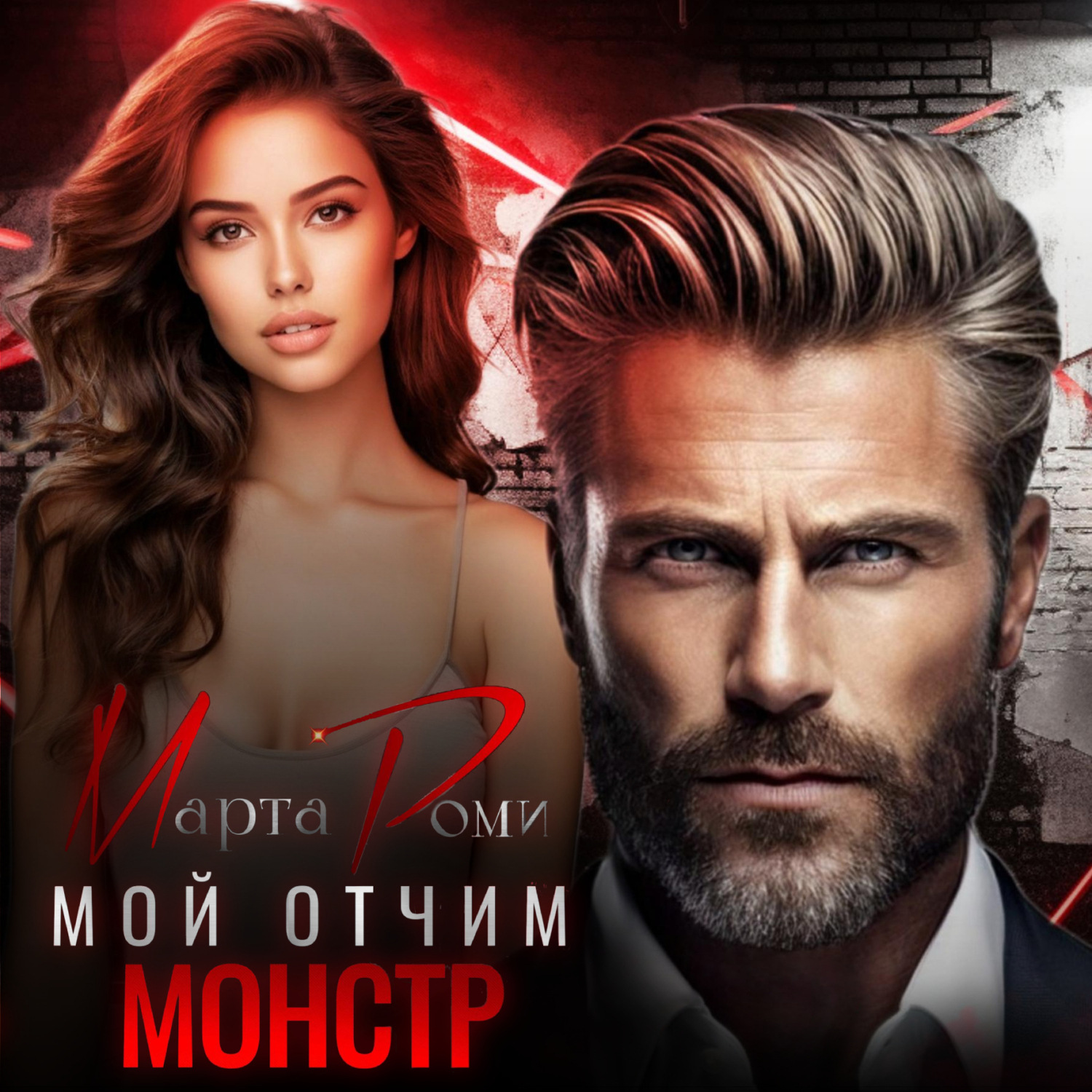 Обложка книги «Мой отчим – монстр»
