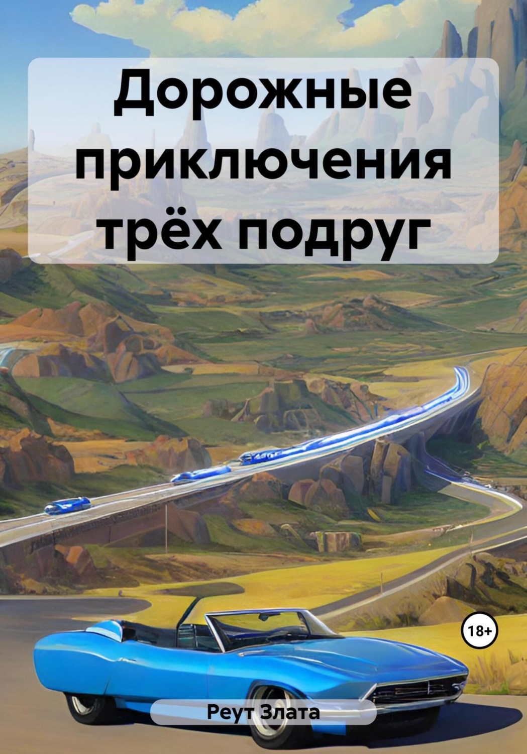 Обложка книги «Дорожные приключения трёх подруг»
