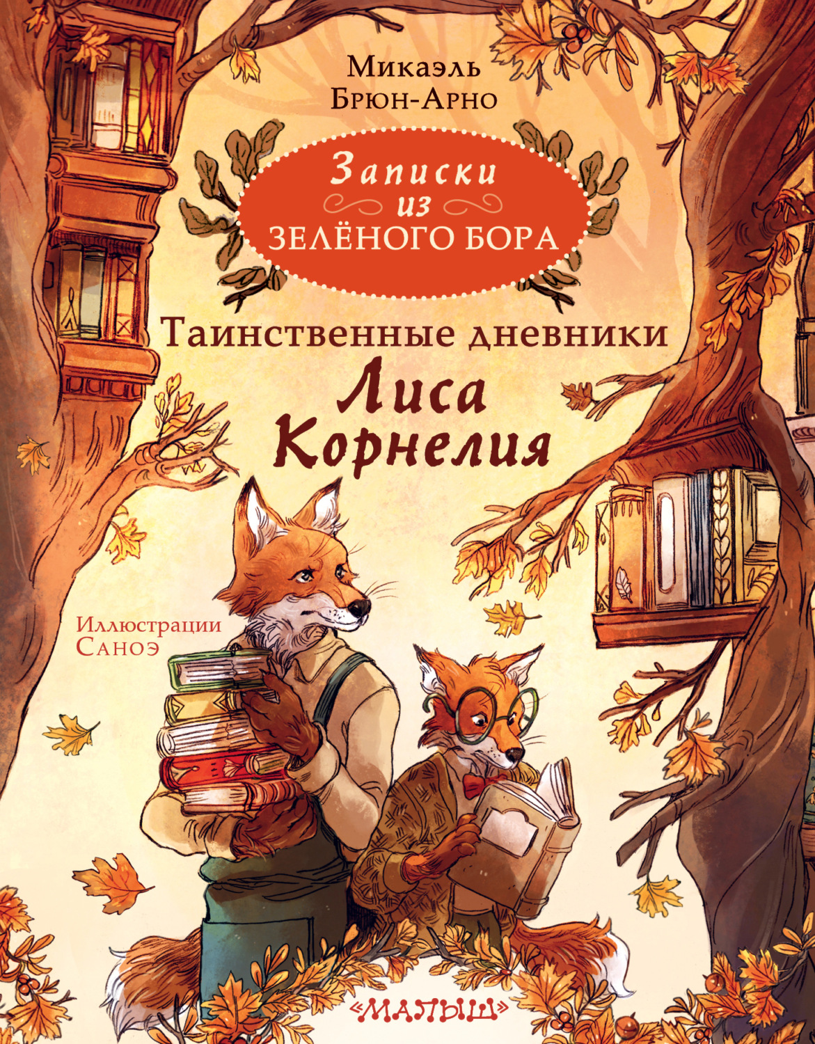 Обложка книги «Записки из Зелёного Бора. Таинственные дневники Лиса Корнелия»