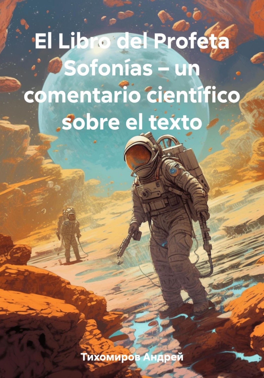 Обложка книги «El Libro del Profeta Sofonías – un comentario científico sobre el texto»