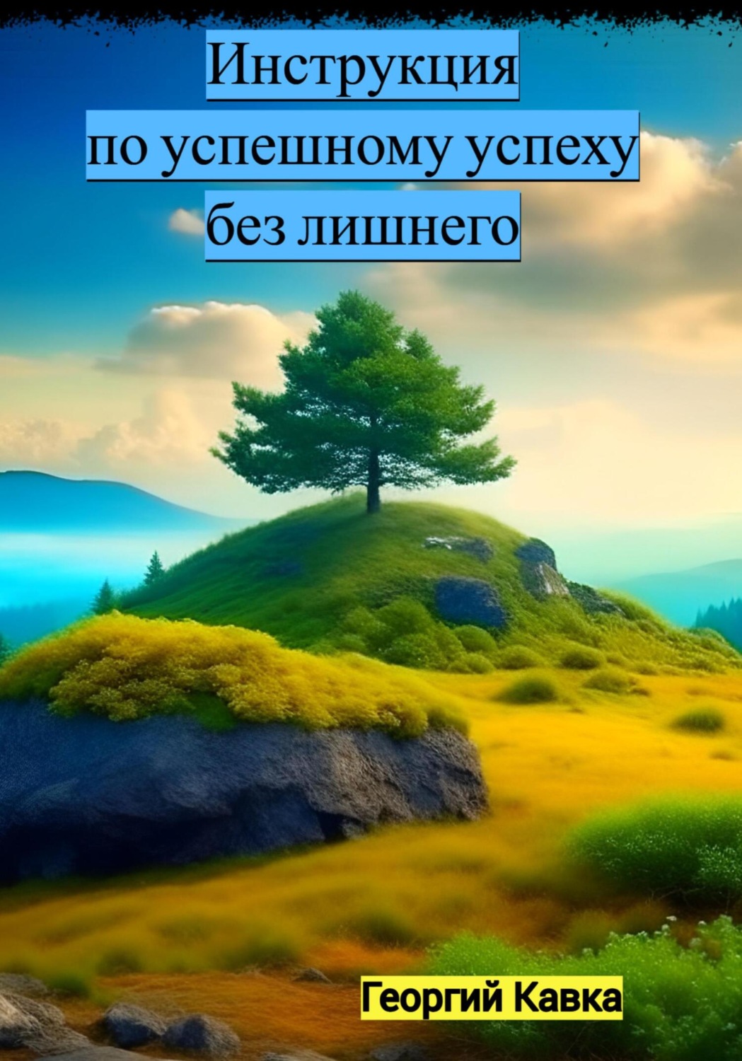 Обложка книги «Инструкция по успешному успеху без лишнего»