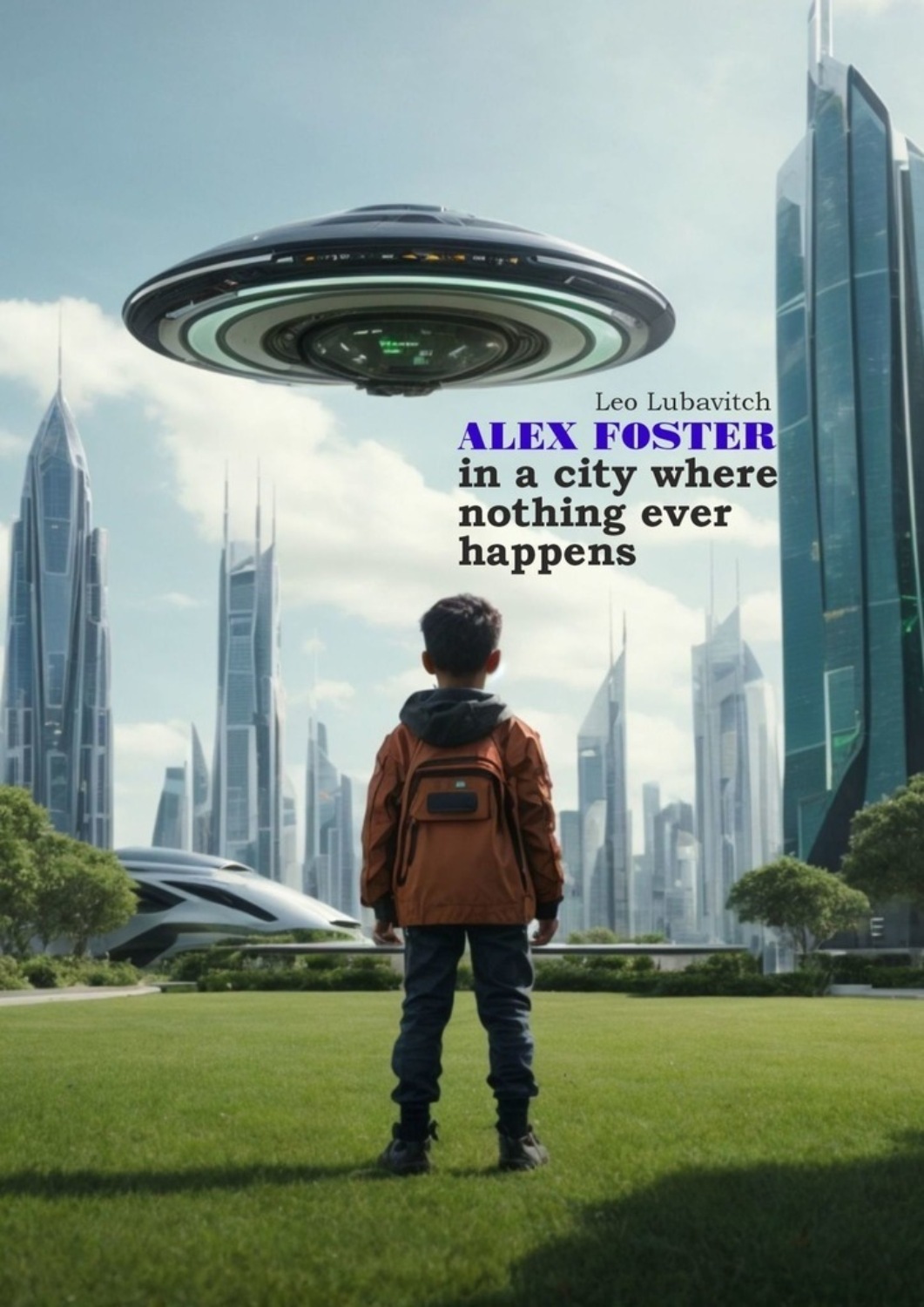 Обложка книги «Alex Foster in a city where nothing ever happens»