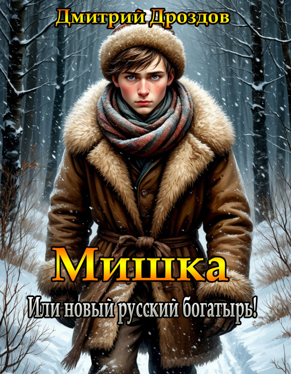 Обложка книги «Мишка. Или новый русский богатырь!»