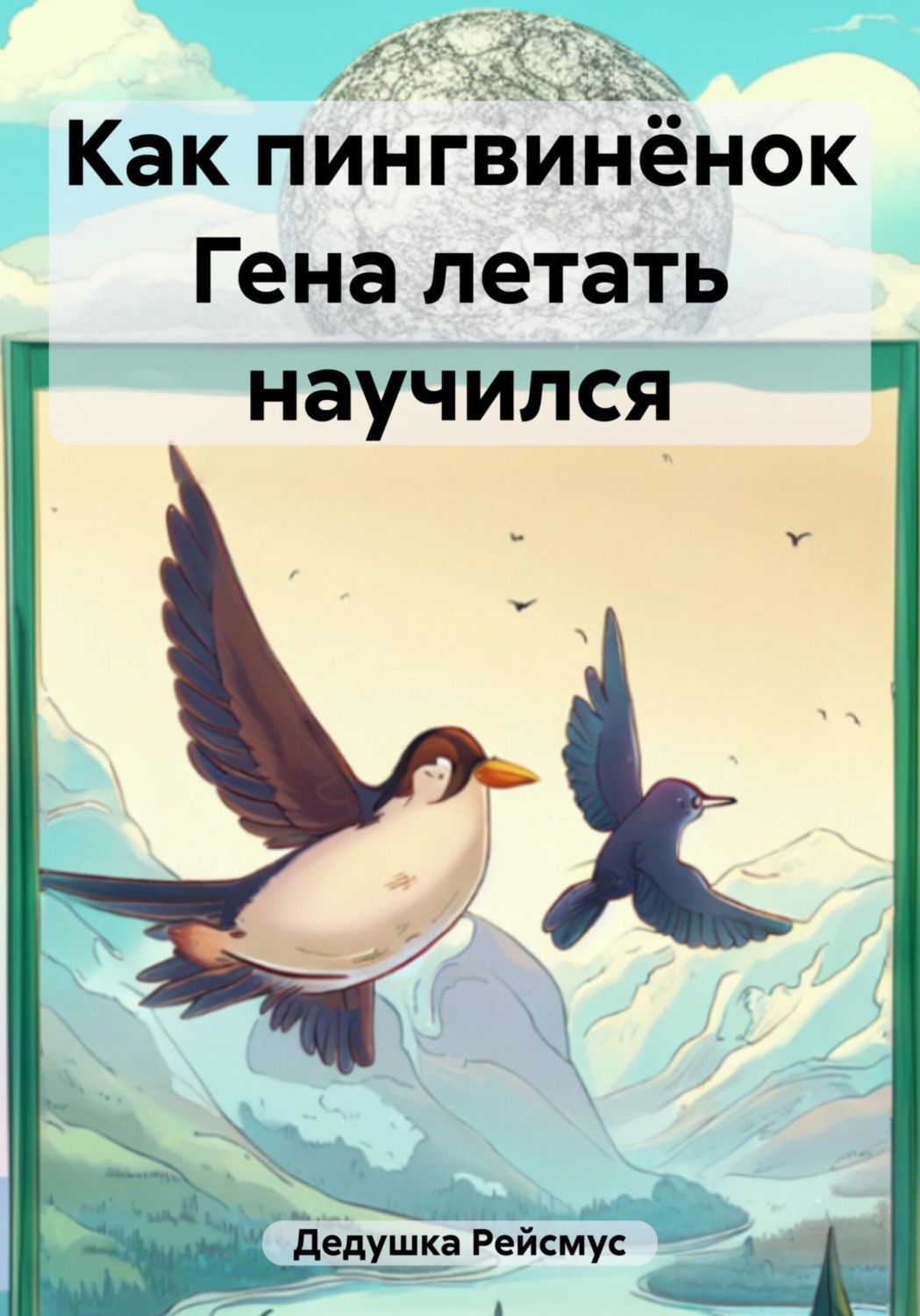 Обложка книги «Как пингвинёнок Гена летать научился»