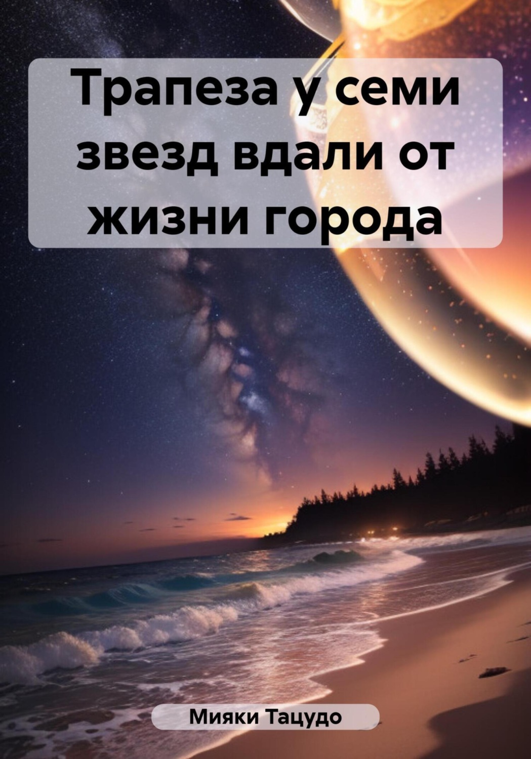 Обложка книги «Трапеза у семи звезд вдали от жизни города»