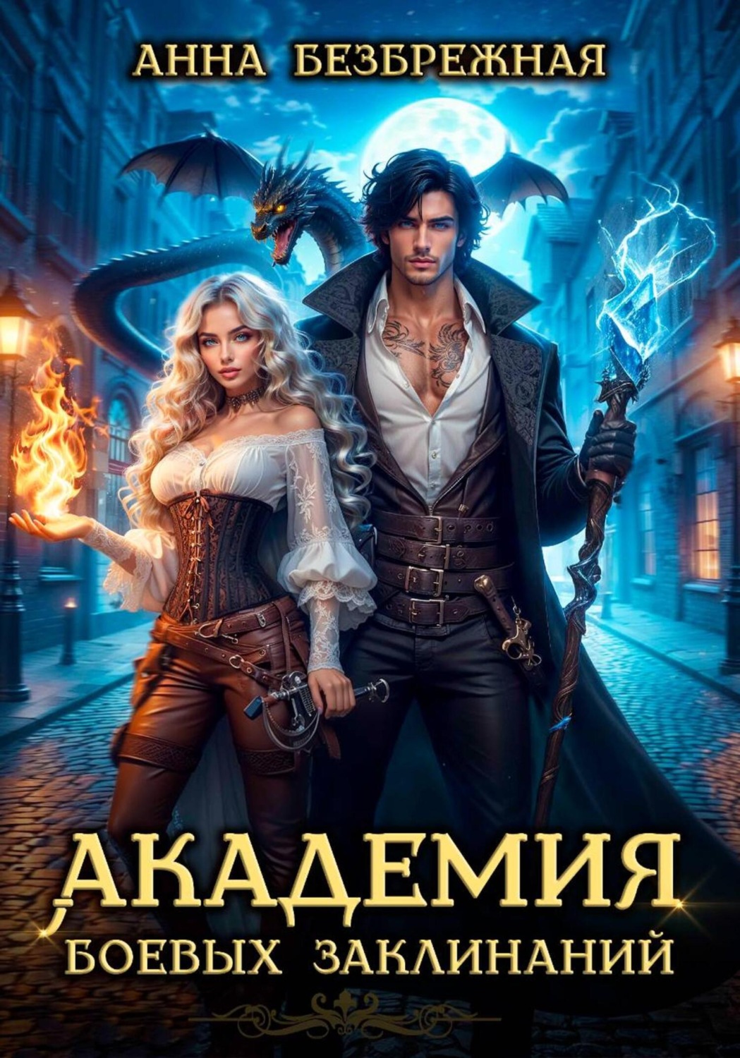 Обложка книги «Академия боевых заклинаний»