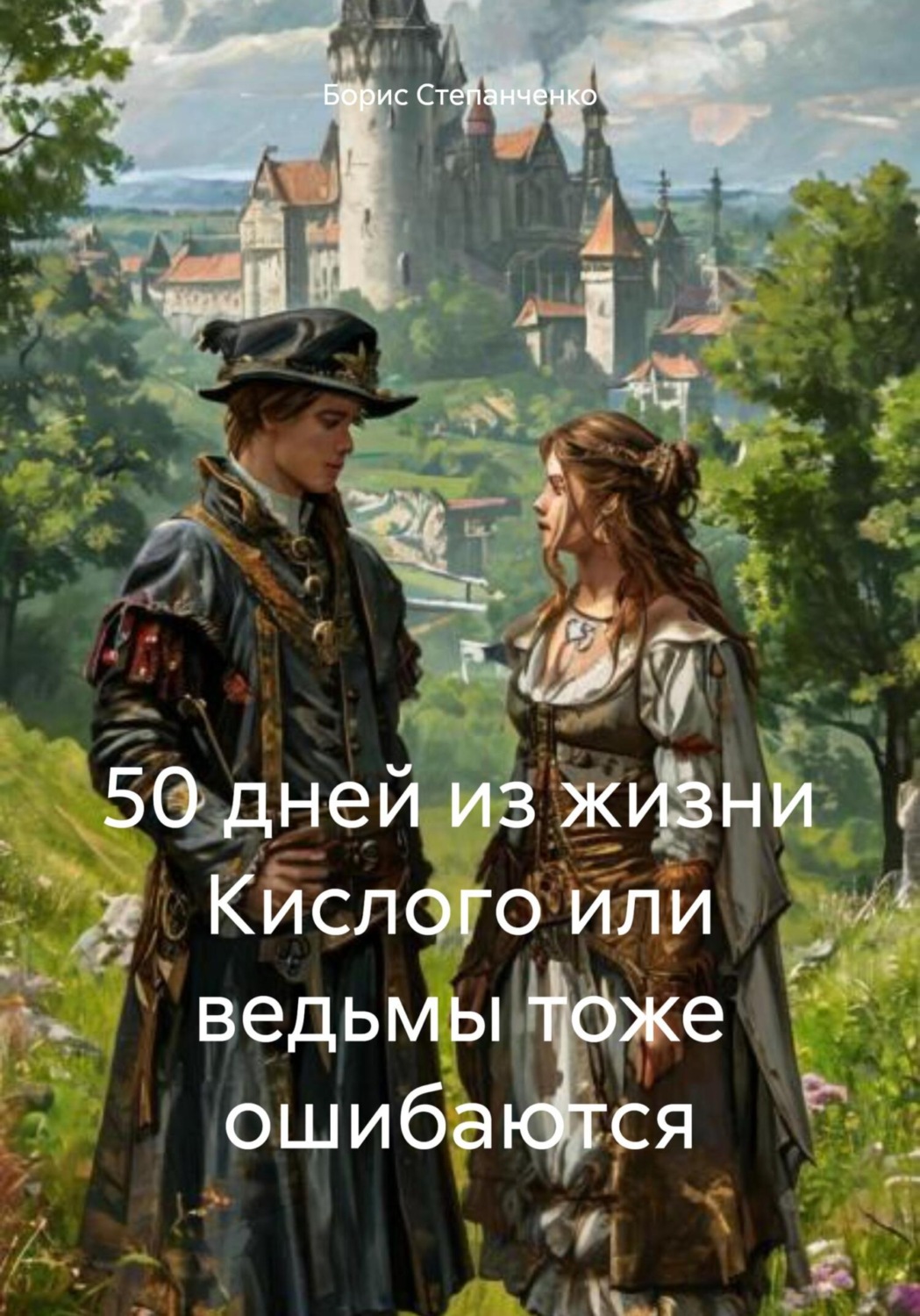 Обложка книги «50 дней из жизни Кислого или ведьмы тоже ошибаются»