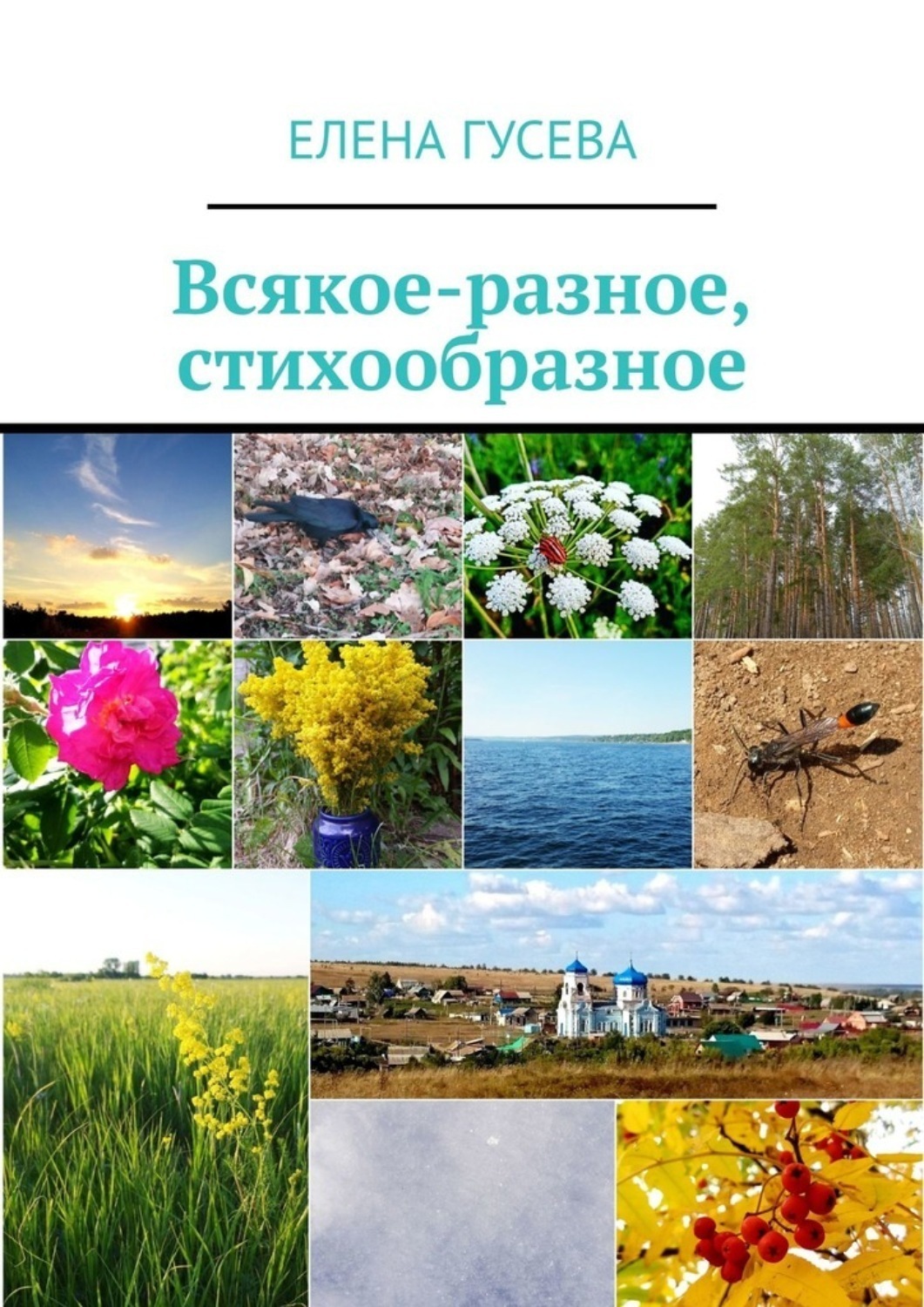 Обложка книги «Всякое-разное, стихообразное»