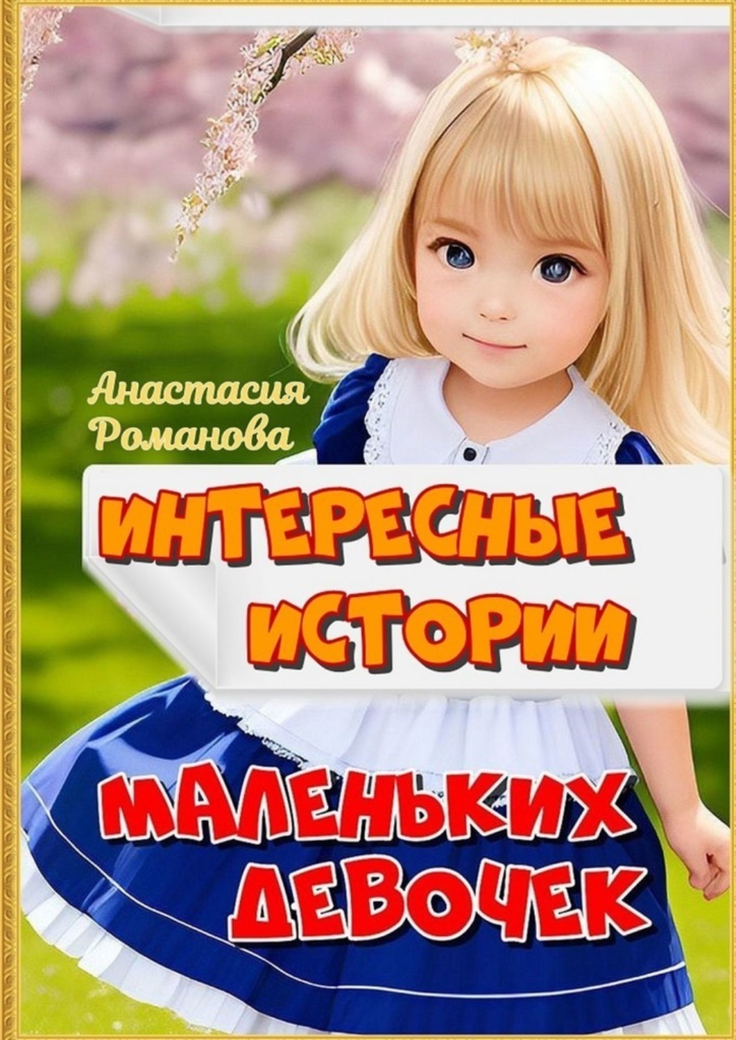 Обложка книги «Интересные истории маленьких девочек»