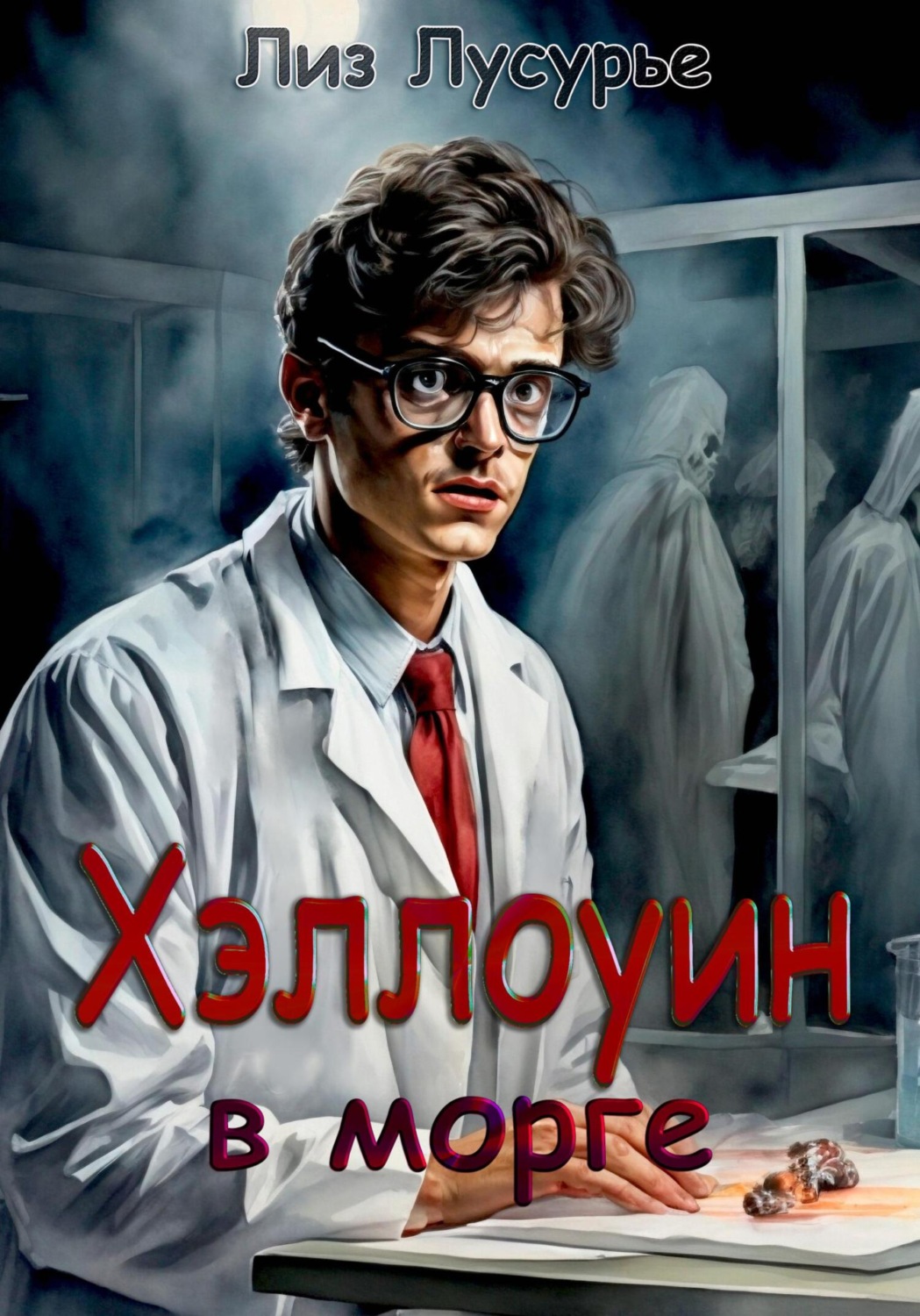 Обложка книги «Хэллоуин в морге»