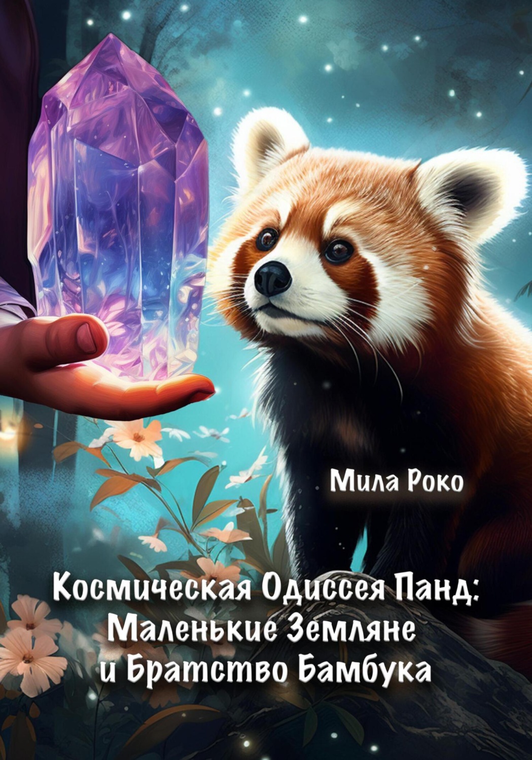 Обложка книги «Космическая Одиссея Панд: Маленькие Земляне и Братство Бамбука»