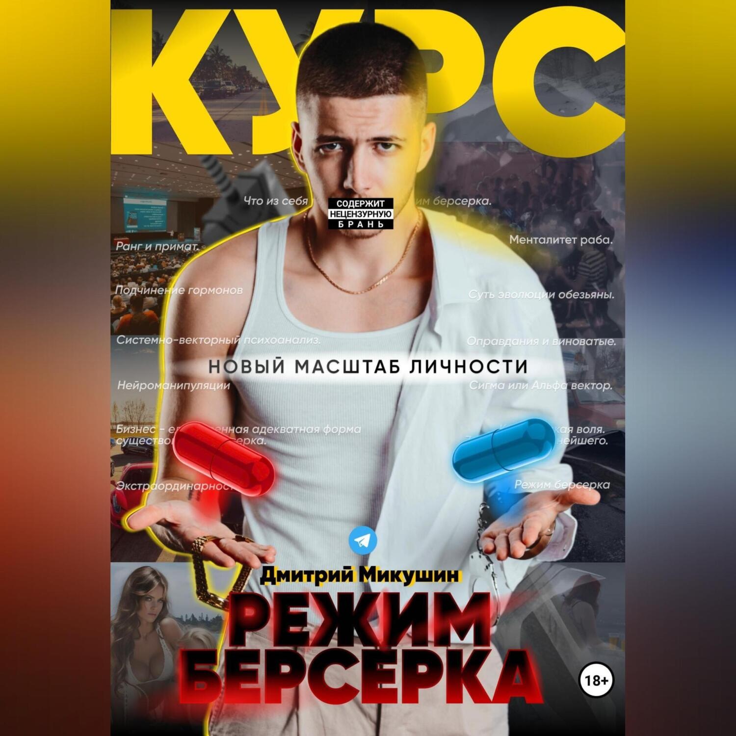 Обложка книги «Режим Берсерка. Новый масштаб личности»