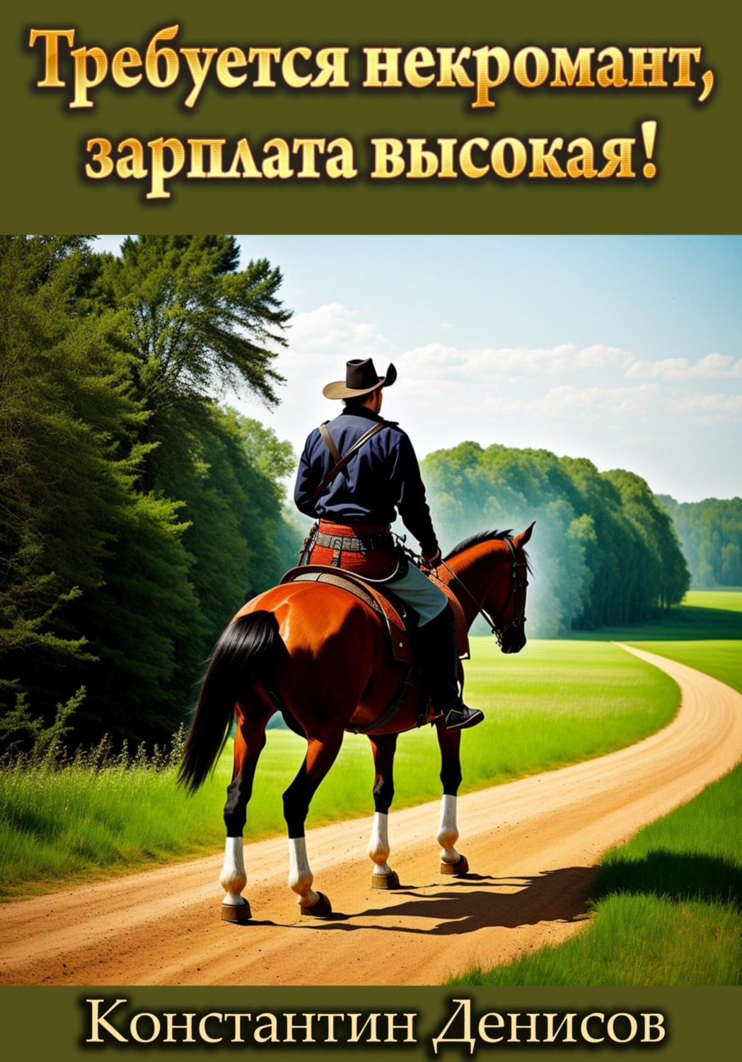 Обложка книги «Требуется некромант, зарплата высокая!»