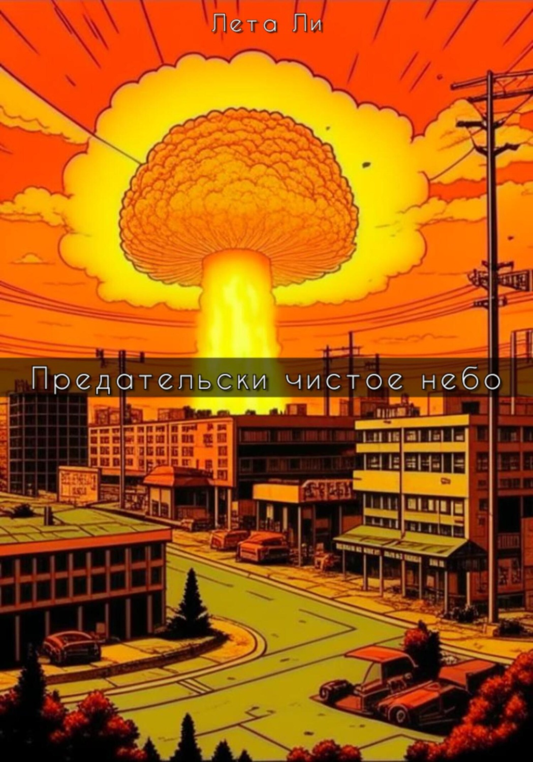 Обложка книги «Предательски чистое небо»