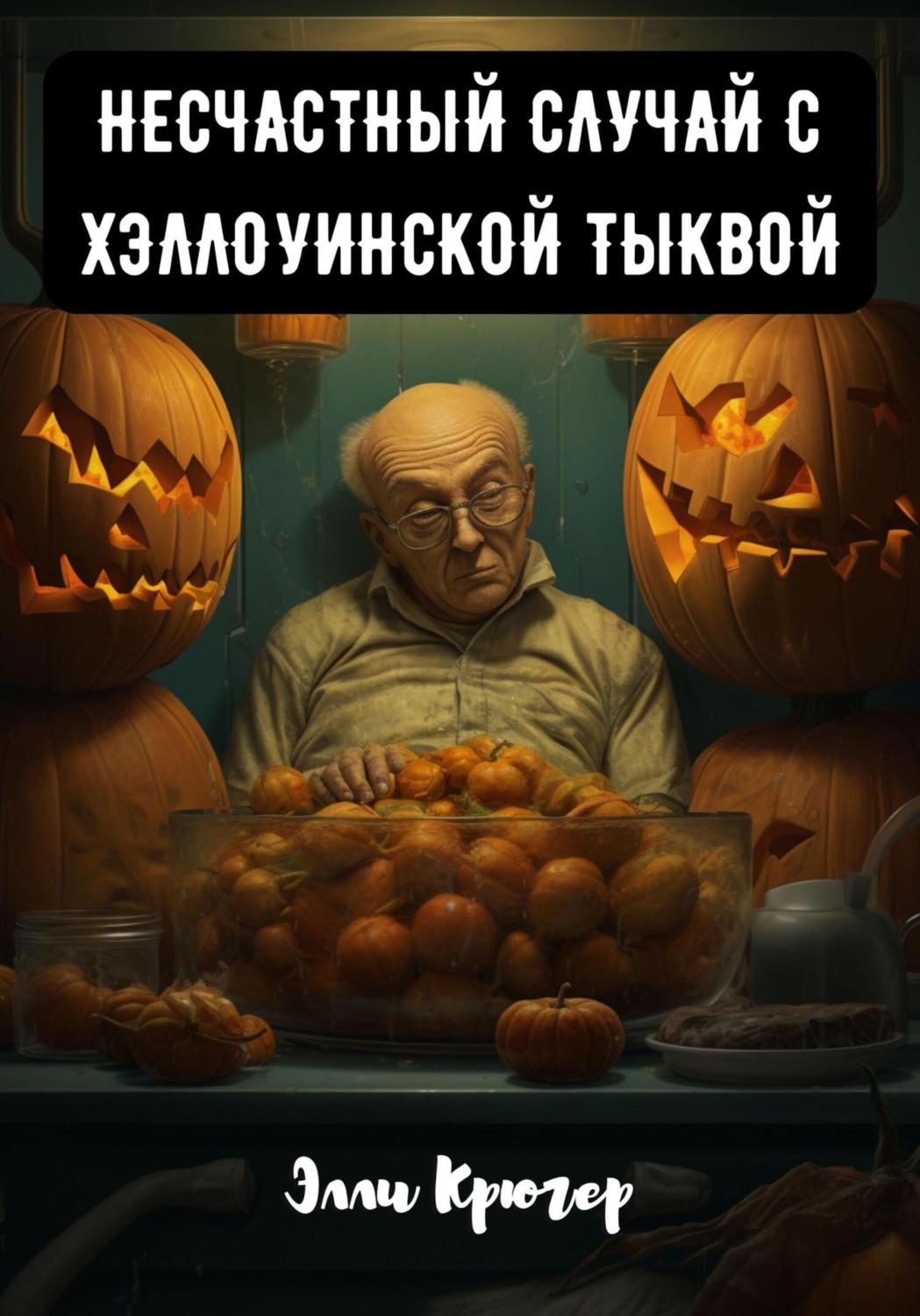 Обложка книги «Несчастный случай с хэллоуинской тыквой»