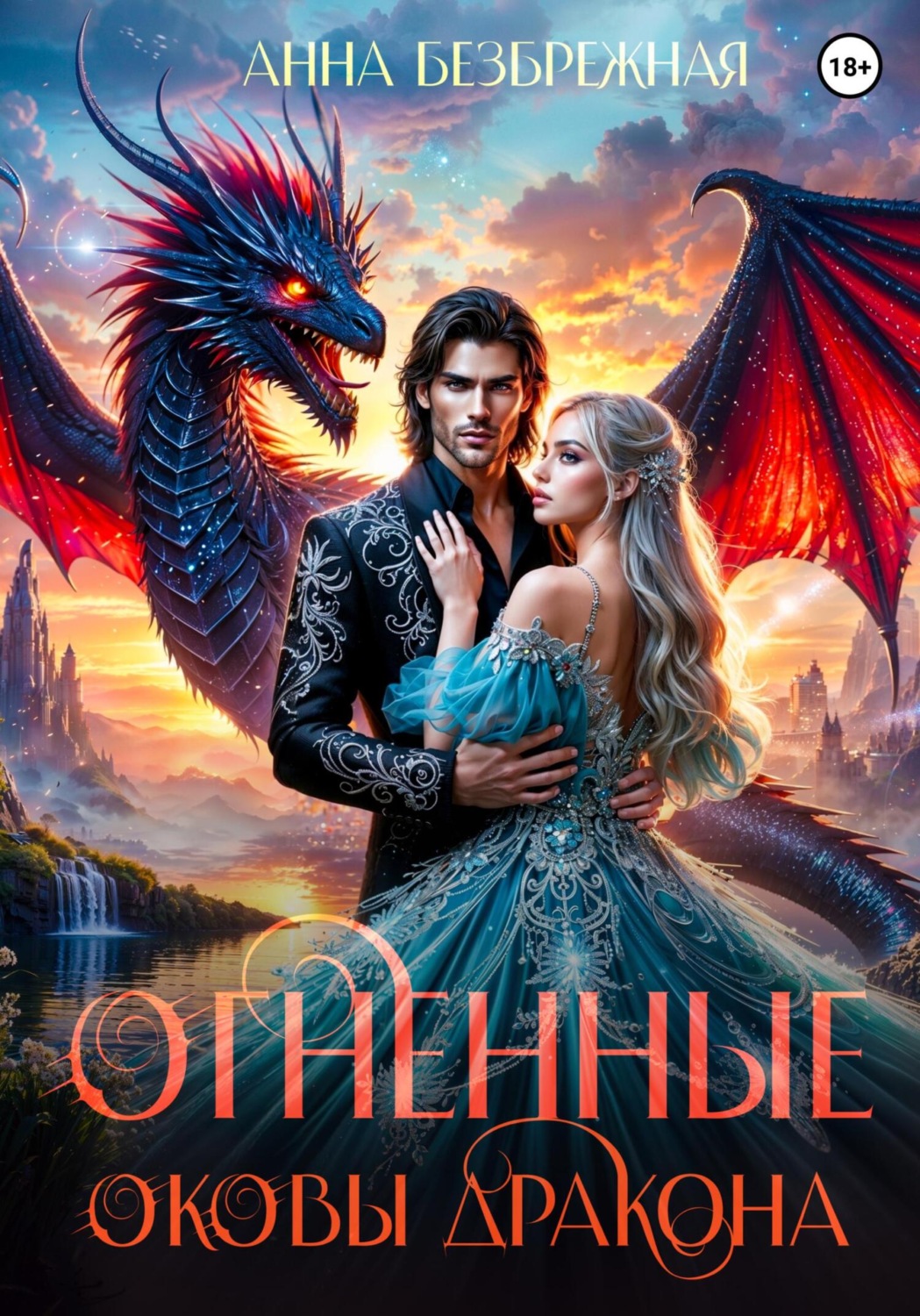 Обложка книги «Огненные оковы дракона»