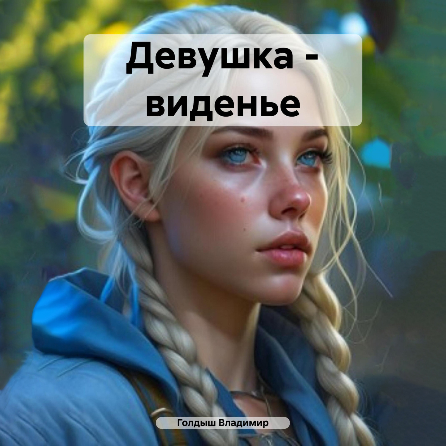 Обложка книги «Девушка – виденье»