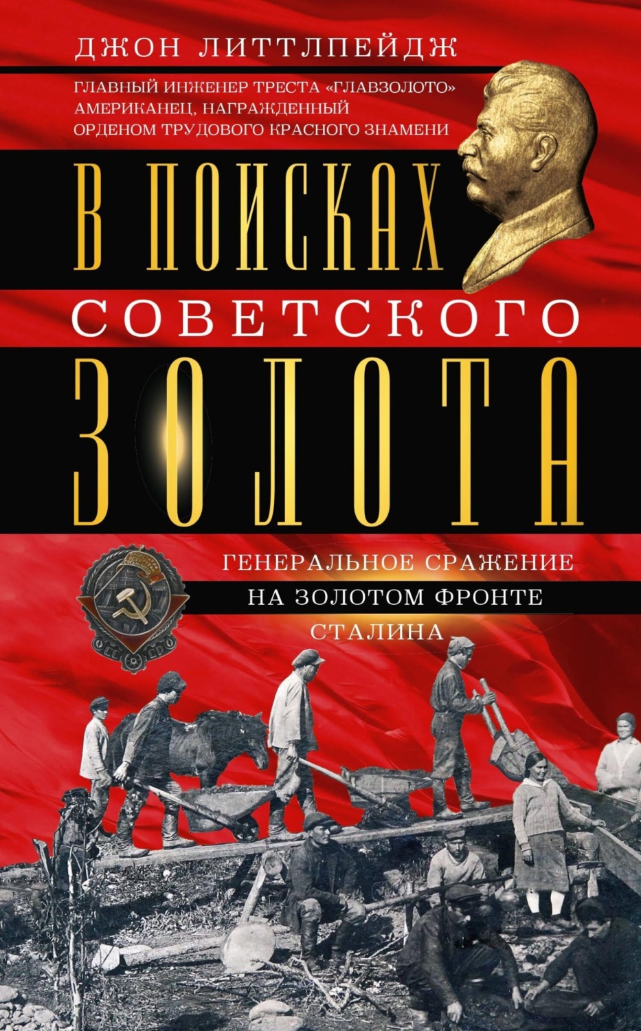 Обложка книги «В поисках советского золота. Генеральное сражение на золотом фронте Сталина»