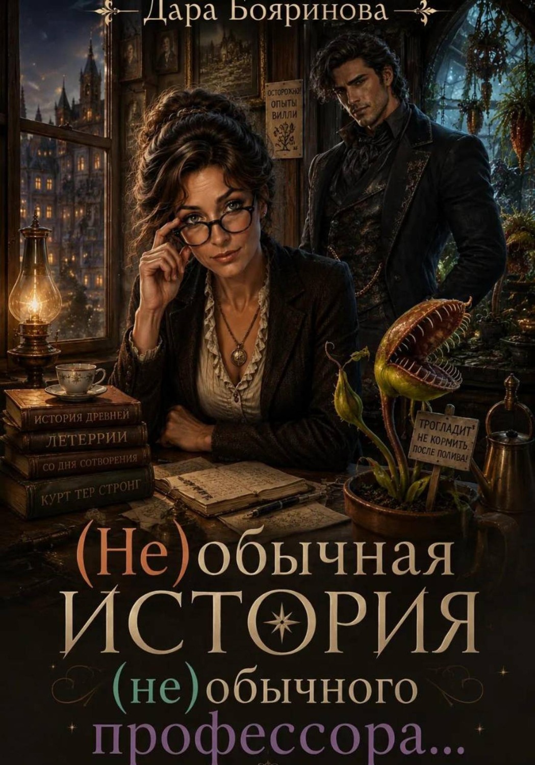 Обложка книги «(Не)обычная история (не)обычного профессора...»
